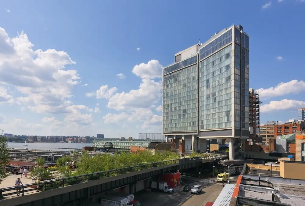 Exterior of The Standard, High Line in New York City