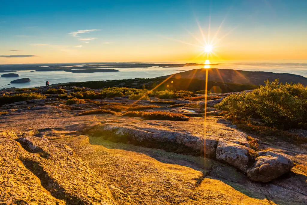 Sunrise in Acadia National Park, United States