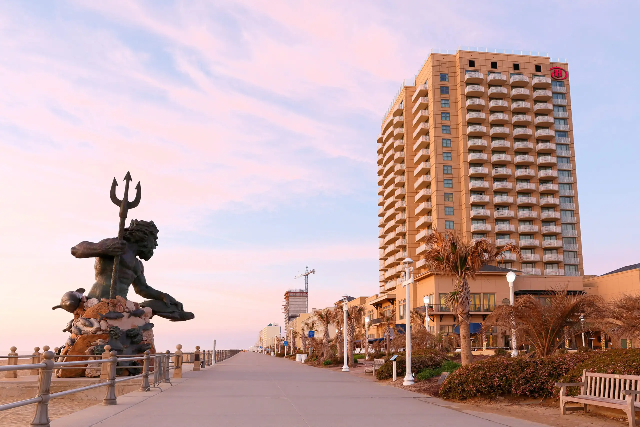 King Neptune statue in Virginia Beach, Virginia