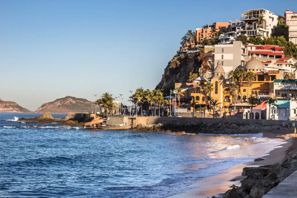 Mazatlán, coastal beach town in Mexico