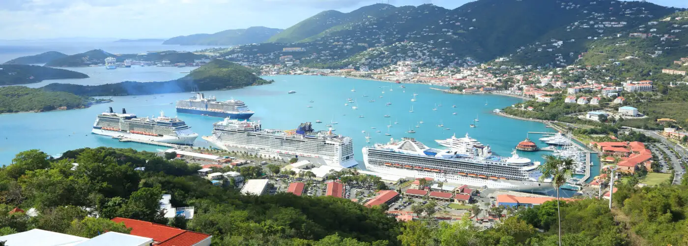 St Thomas Harbor on St Thomas, US Virgin Islands