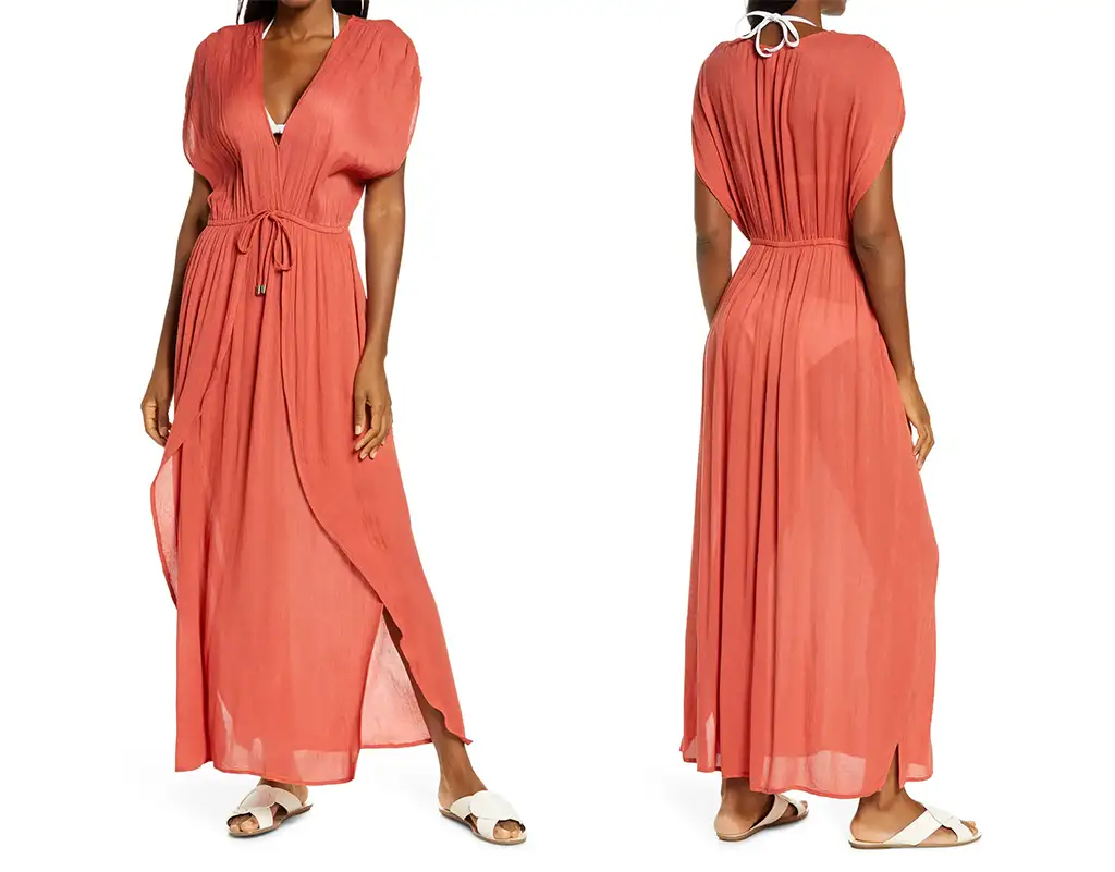 ELAN Maxi Cover-up Dress