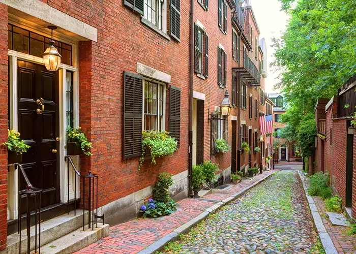 boston cobblestone street