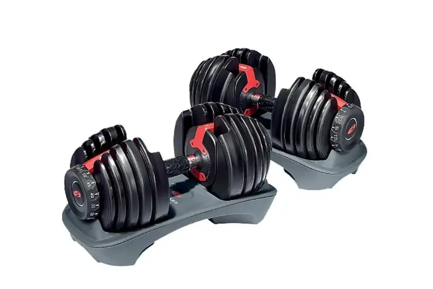 Bowflex SelectTech 552 Adjustable Dumbbells.