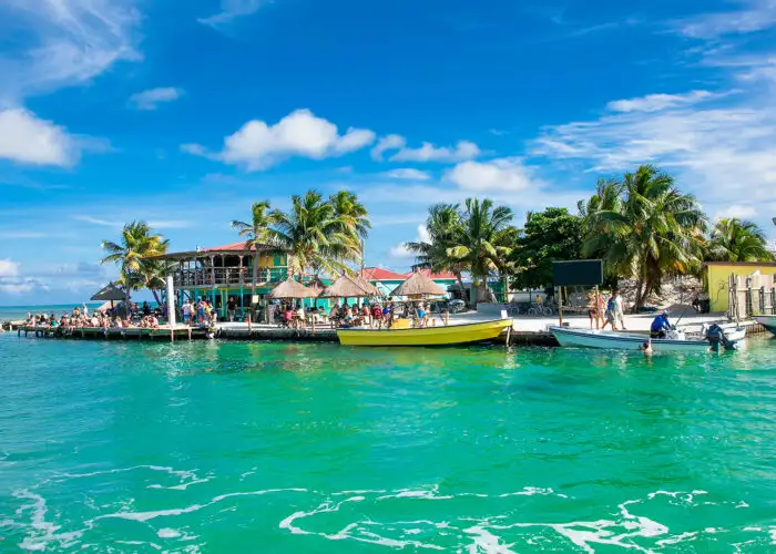 caye caulker belize.