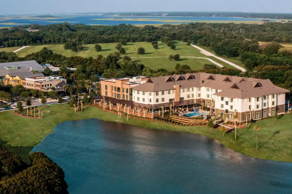 Aerial view of the Charleston Kiawah Island/Andell Inn