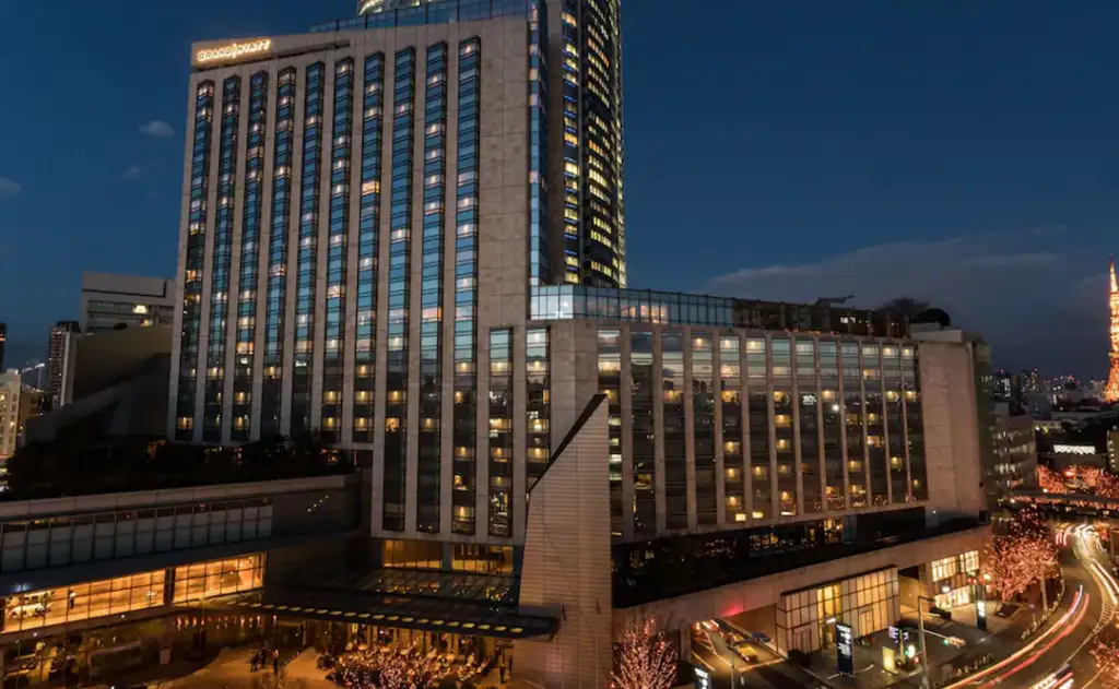 Exterior view of the Grand Hyatt Tokyo