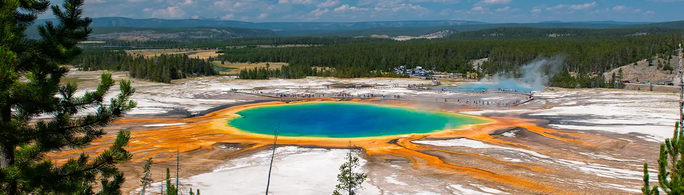 Grand Prismatic Spring, Yellowstone National Park