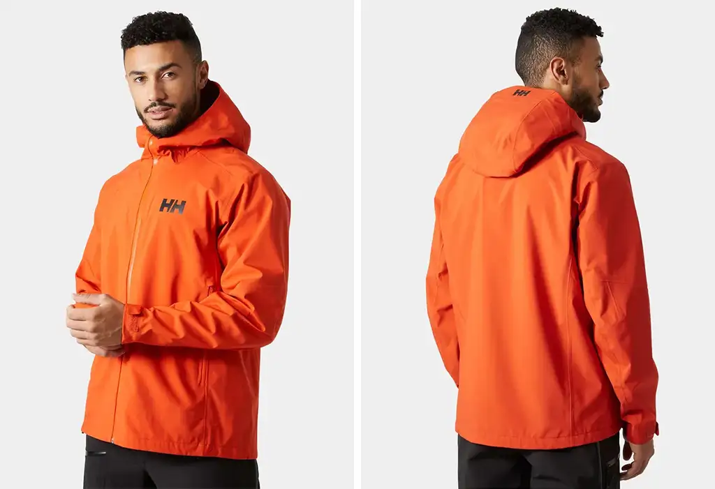 Helly Hansen Verglas 3 Layer Shell Jacket in orange