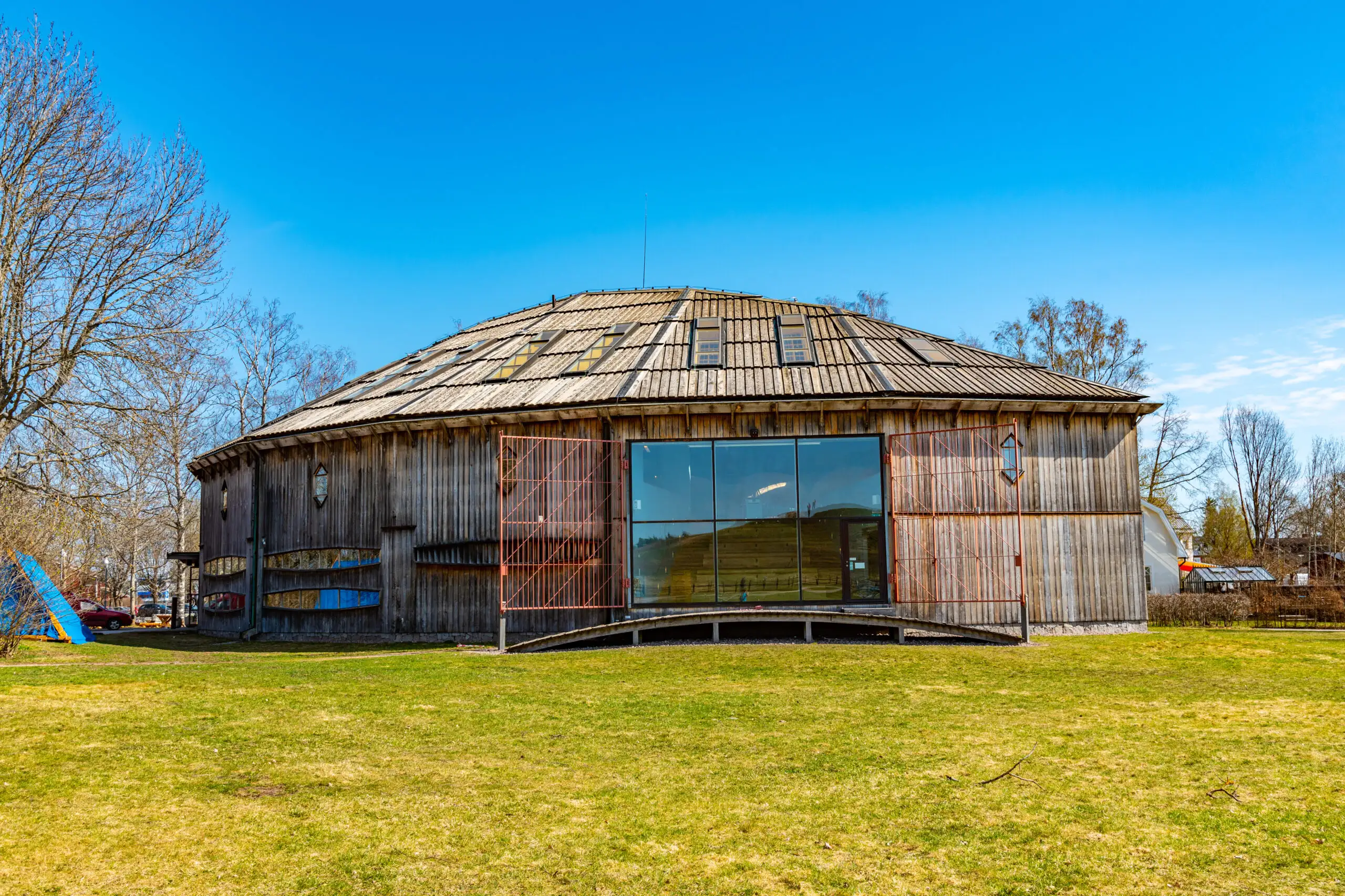 Museum of Gamla Uppsala in Sweden