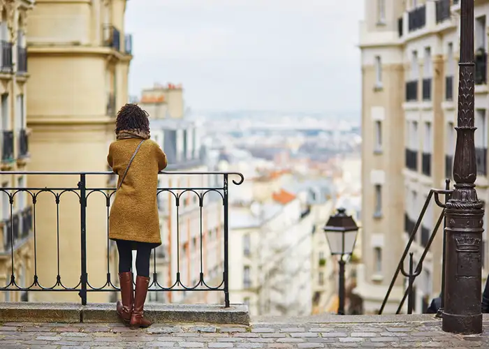 tourist in paris