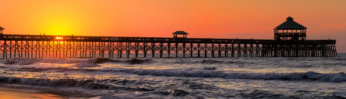 Sunrise at Folly Charleston, SC