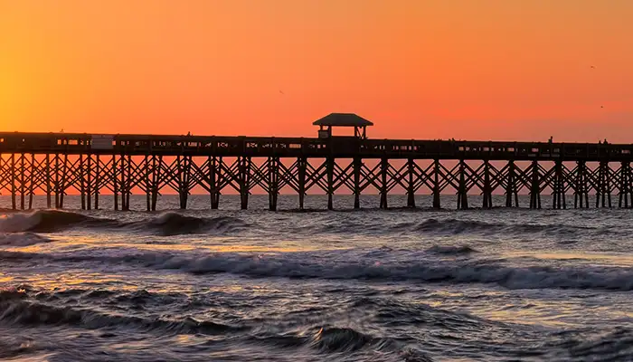 Sunrise at Folly Charleston, SC