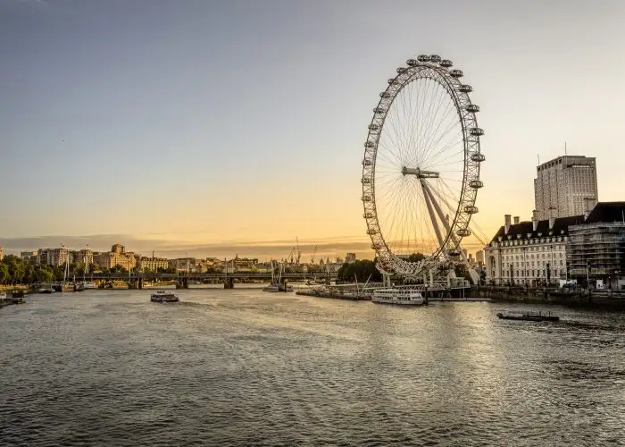 london at dusk